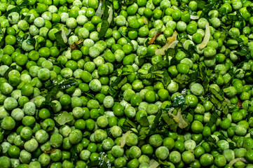 Peas Green Peas Macro Photography Close-up