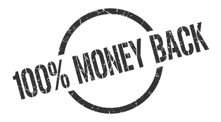 100% money back stamp