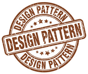 design pattern brown grunge stamp