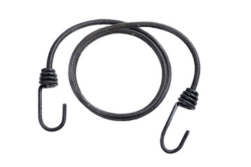 elastic bungee black on a white background