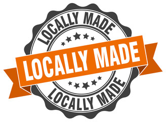 locally made stamp. sign. seal