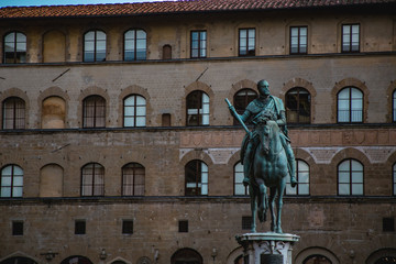 Obraz premium Statue of Cosimo I de Medici