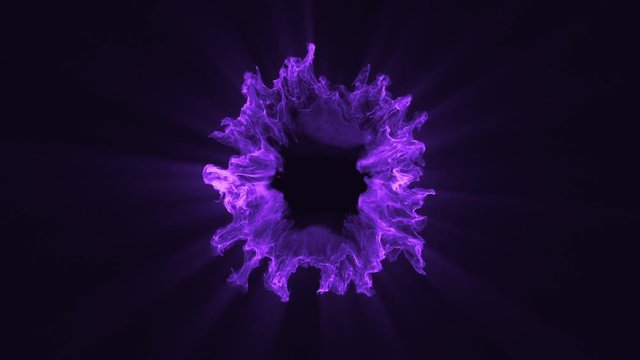 10 Purple Particles Shockwaves Overlay Graphic Elements