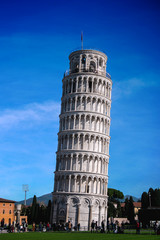 Fototapeta na wymiar Pisa Tower, Toscany, Italy