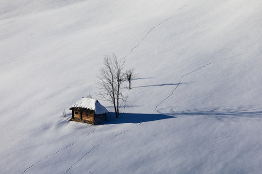 Old cottage on Zlatibor