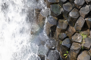 Basaltic prism close up take 2
