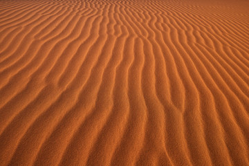 Desert structure, the surface of the red dune with sand waves. Namib Naukluft National Park, Namibia.