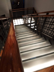 Escaleras de vidrio