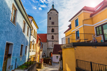 Stein an der Donau .Krems an der Donau. Federal state of Lower Austria, Wachau Valley, Austria (Osterreich)