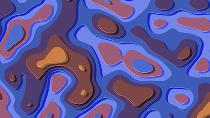 Background in paper style. Abstract colorful background.