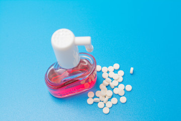 red throat treatment liquid