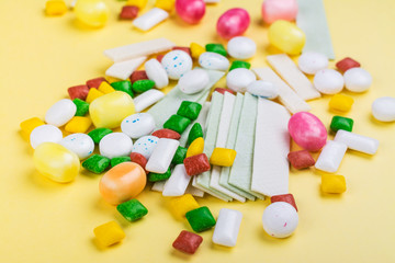 Assortment of bubble gum