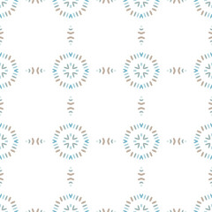 Seamless background pattern with a variety of multicolored lines.