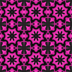 Seamless background pattern with a variety of multicolored lines.