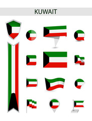 Kuwait Flat Flag Collection