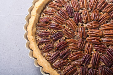 Autumn american pecan pie
