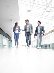group of business people in the office building.