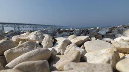 stones on the beach