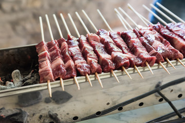 Cooking Abruzzesi arrosticini