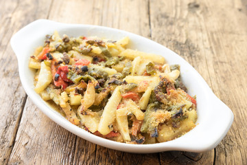 Tasty dish of ratatouille