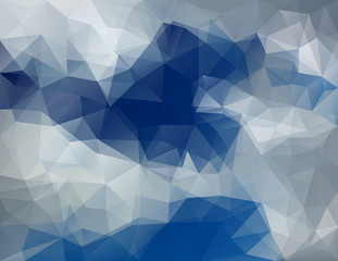 Obraz premium blue sky triangle