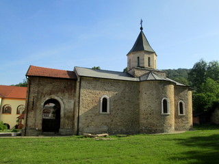 Fototapeta na wymiar Fruskogorski monastery Rakovac, Serbia