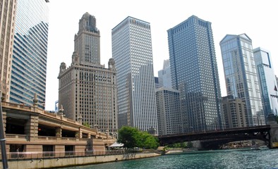 Fototapeta premium Chicago skyscrapers