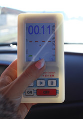 Nuclear radiation measurement radioactivity measuring radioactive household item test counting...