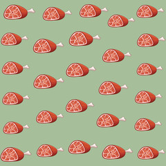 pork meal background