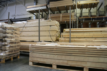 building materials on the shelves in the supermarket