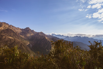 view of mountains