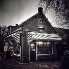 Obraz premium Local bakery store