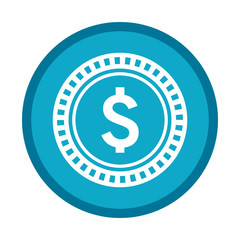 saving money coin cartoon