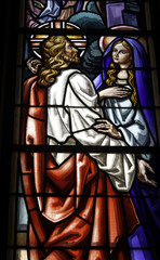 Fototapeta premium Stained glass windows