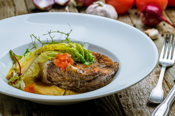 Osso Buko on plate