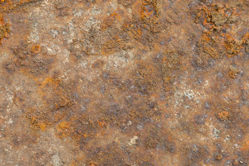 Rust texture background close up