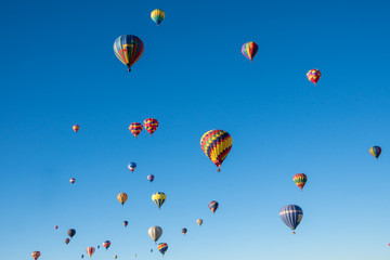 hot air balloons