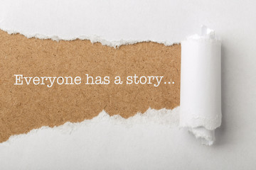 Everyone Has A Story Concept