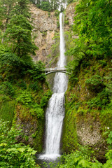 Spectacular Multnomah Falls - Columbia River Gorge, Bridal Veil, Oregon, USA