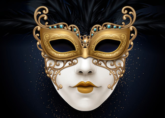 Carnival beautiful mask