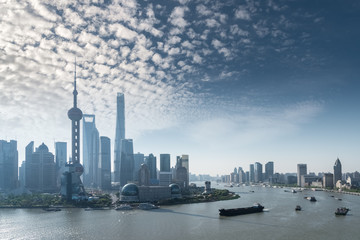 Obraz premium shanghai cityscape in morning