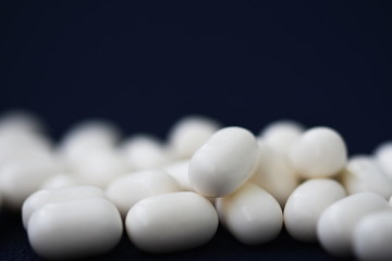 Chewing or bubble gum,pills