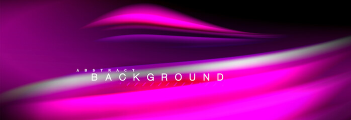 Blurred fluid colors background, abstract waves lines, mixing colours with light effects on light backdrop. Vector artistic illustration for presentation, app wallpaper, banner or posters