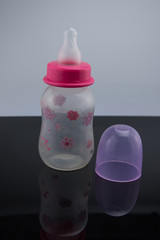 Transparent Baby Feeding Bottles 