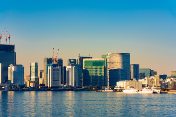 Obraz premium 風景物語（レインボーブリッジからの東京湾）