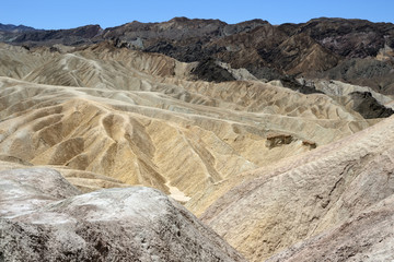 Zabriskie point in Death Valley National Park, California, USA