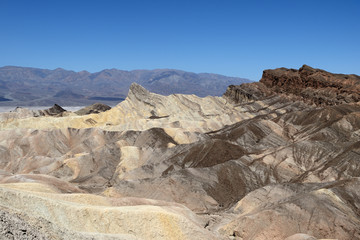 Fototapeta na wymiar Zabriskie point in Death Valley National Park, California, USA