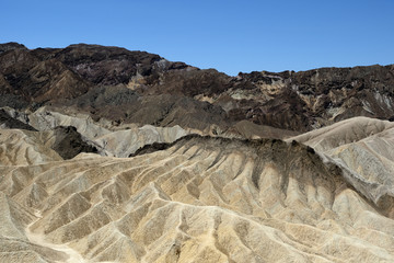 Zabriskie point in Death Valley National Park, California, USA