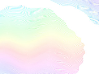 abstract wireframe distortions, vector composition with motion effect