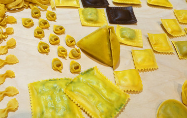 many italian fresh pasta homemade